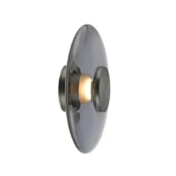 Neuhaus PURE® LED Wand-Deckenleuchte PURE Vitrum, grau, Tronicdimmer
