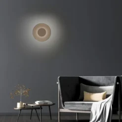 Neuhaus PURE® LED Wandleuchte Pure Moon bronce Tronicdimmer