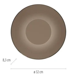 Neuhaus PURE® LED Wandleuchte Pure Moon bronce Tronicdimmer