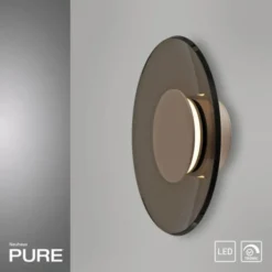 Neuhaus PURE® LED Wandleuchte Pure Moon bronce Tronicdimmer