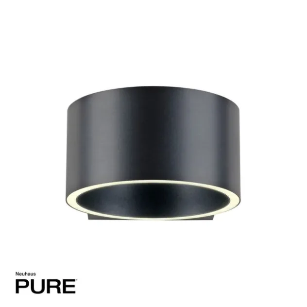Neuhaus PURE® LED Wandleuchte PURE Clipse mystic grey Tronicdimmer