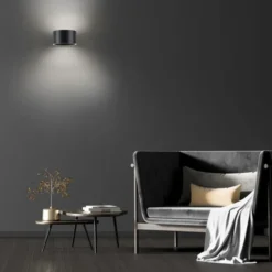 Neuhaus PURE® LED Wandleuchte PURE Clipse mystic grey Tronicdimmer