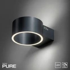 Neuhaus PURE® LED Wandleuchte PURE Clipse mystic grey Tronicdimmer