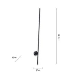 Neuhaus PURE® LED Wandleuchte PURE Grafo, schwarz