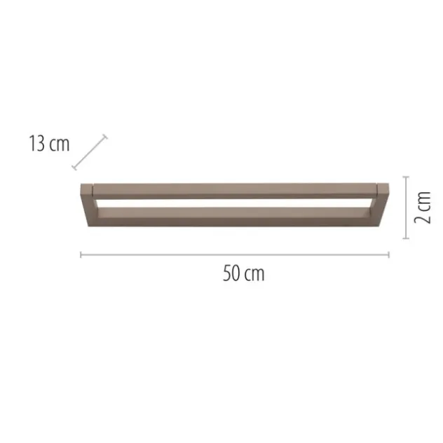 Neuhaus PURE® LED Wandleuchte PURE Puro bronce drehbar Touchdimmer