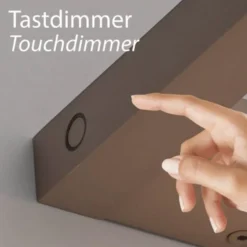 Neuhaus PURE® LED Wandleuchte PURE Puro bronce drehbar Touchdimmer