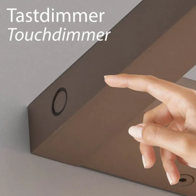 Neuhaus PURE® LED Wandleuchte PURE Puro bronce Touchdimmer drehbar