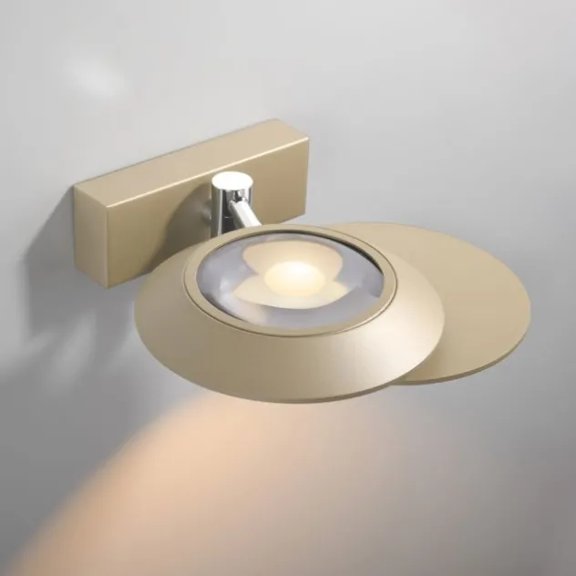 Neuhaus PURE® LED Wandleuchte PURE Oculis, bronce, dimmbar, dreh+schwenkbar