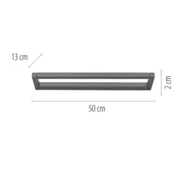 Neuhaus PURE® LED Wandleuchte PURE Puro platin drehbar dimmbar