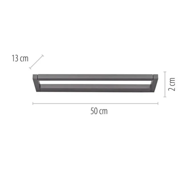 Neuhaus PURE® LED Wandleuchte PURE Puro platin drehbar dimmbar