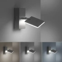 Neuhaus PURE® LED Wandleuchte PURE Mira, diamond (alu), drehbar,dimmbar