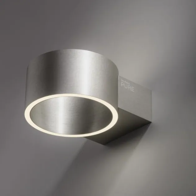 Neuhaus PURE® LED Wandleuchte PURE Clipse diamond (alu) Tronicdimmer