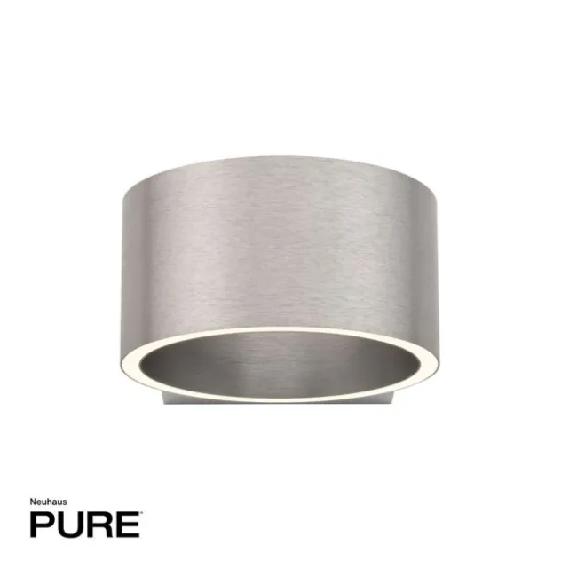 Neuhaus PURE® LED Wandleuchte PURE Clipse diamond (alu) Tronicdimmer