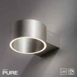 Neuhaus PURE® LED Wandleuchte PURE Clipse diamond (alu) Tronicdimmer