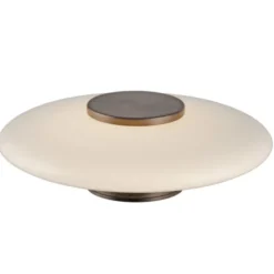 Neuhaus PURE® LED Wand- und Deckenleuchte PURE Vitrum dark-metal brown