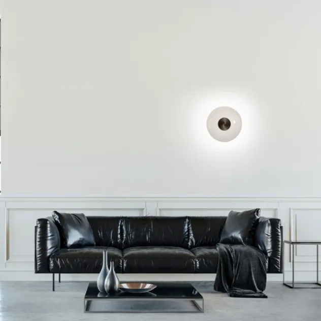 Neuhaus PURE® LED Wand- und Deckenleuchte PURE Vitrum dark-metal brown