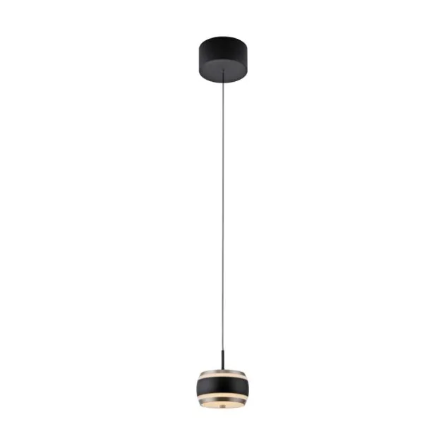 Neuhaus PURE® Pendelleuchte PURE Falling Rings, black pearl / diamond