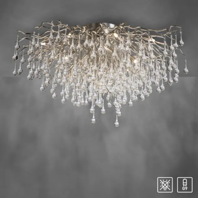 Paul Neuhaus Deckenleuchte ICICLE, stahl