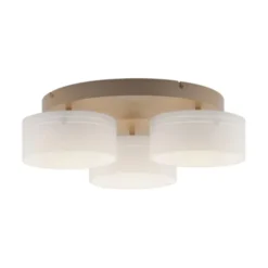Paul Neuhaus LED Deckenleuchte MARIKA, sand, 3 flammig