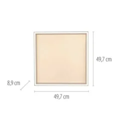 Paul Neuhaus LED Deckenleuchte Q-MAGONG schwarz Smarthome App dimmbar