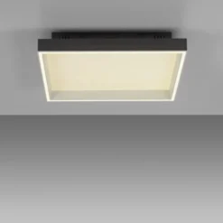 Paul Neuhaus LED Deckenleuchte Q-MAGONG schwarz Smarthome App dimmbar