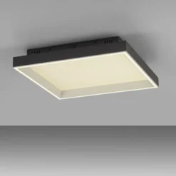 Paul Neuhaus LED Deckenleuchte Q-MAGONG schwarz Smarthome App dimmbar