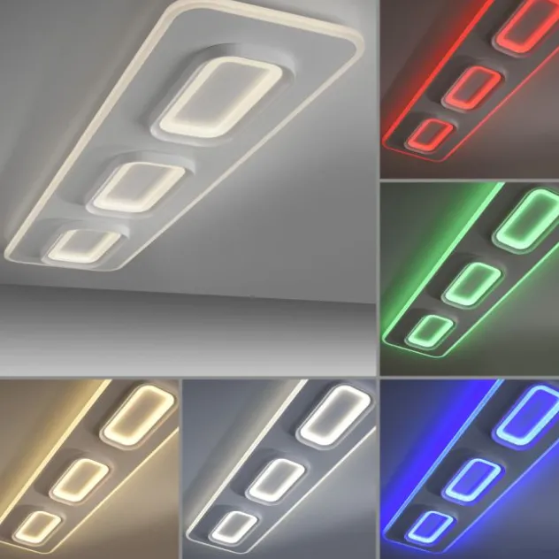 Paul Neuhaus LED Deckenleuchte Q-KALINA weiss dimmbar Smarthome App