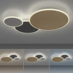 Paul Neuhaus LED Deckenleuchte Q-PIATO mehrfarbig 3 flamig rund Smart Home