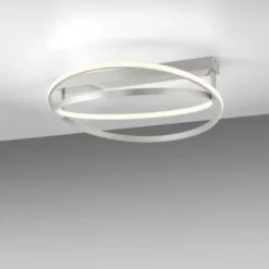Paul Neuhaus LED Deckenleuchte Q-BELUGA silber dimmbar Smart Home