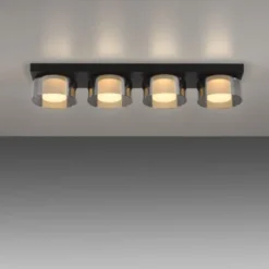 Paul Neuhaus LED Deckenleuchte 4 flammig dimmbar per Switchmo