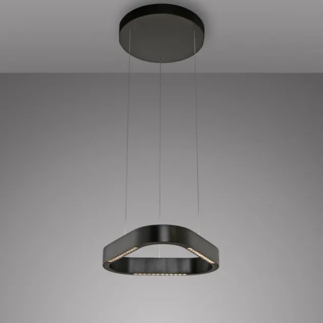 Paul Neuhaus LED Pendelleuchte Q-STRETTO, schwarz,