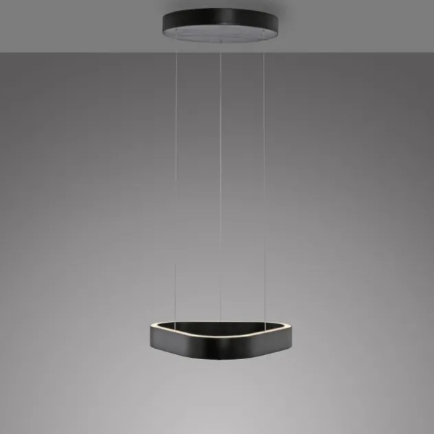 Paul Neuhaus LED Pendelleuchte Q-STRETTO, schwarz,