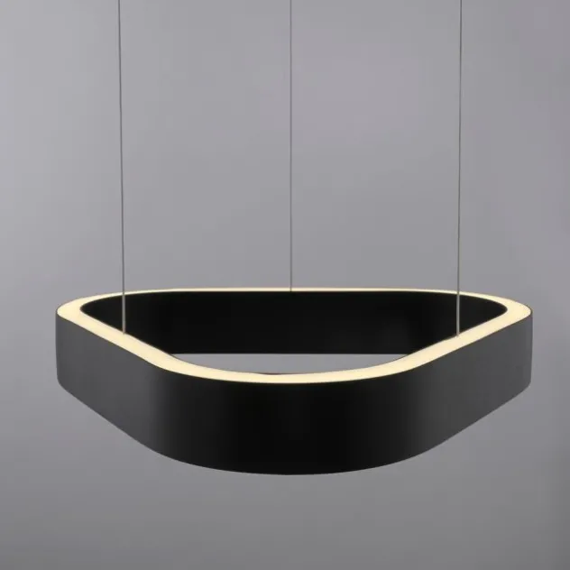 Paul Neuhaus LED Pendelleuchte Q-STRETTO, schwarz,