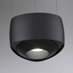 Paul Neuhaus LED Pendelleuchte Q-STRETTO, schwarz, dimmbar, Fernbedienung