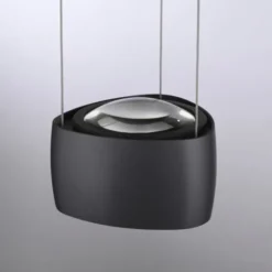 Paul Neuhaus LED Pendelleuchte Q-STRETTO, schwarz, dimmbar, Fernbedienung
