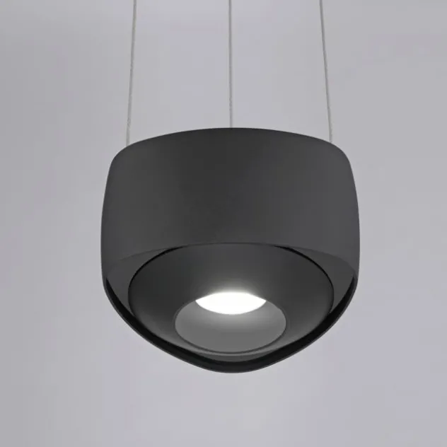 Paul Neuhaus LED Pendelleuchte Q-STRETTO, schwarz, dimmbar, Fernbedienung