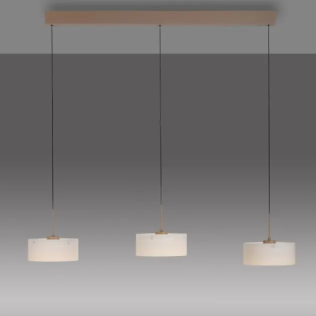 Paul Neuhaus LED Pendelleuchte MARIKA, sand, 3 flammig