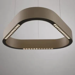 Paul Neuhaus LED Pendelleuchte Q-STRETTO, bronce