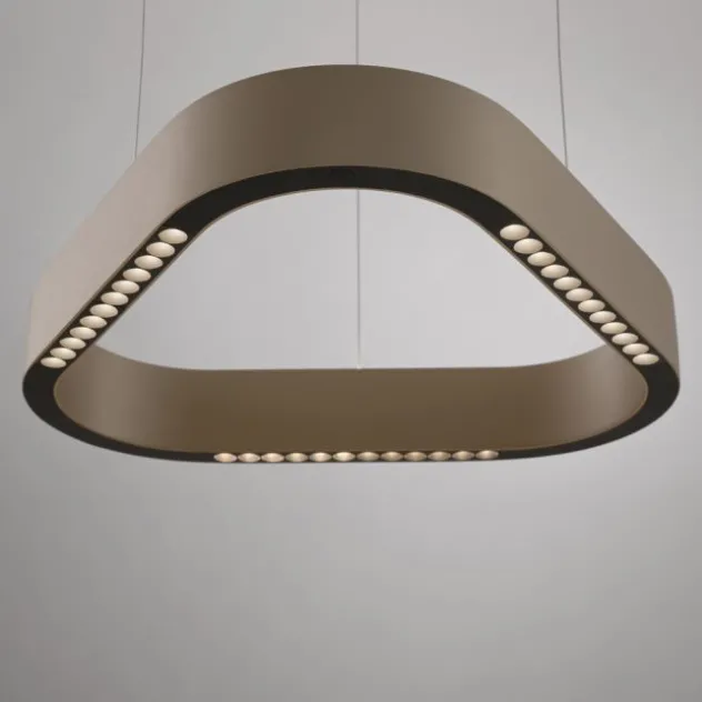 Paul Neuhaus LED Pendelleuchte Q-STRETTO, bronce
