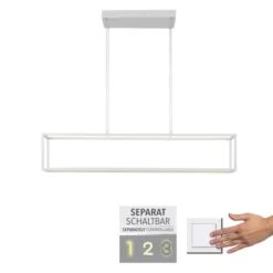 Paul Neuhaus LED Pendelleuchte CONNI weiss, Deko Tragfläche