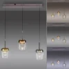 Paul Neuhaus LED Pendelleuchte Q-KON 3-flammig mehrfarbig Smart Home