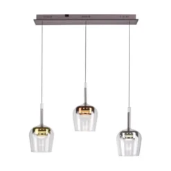 Paul Neuhaus LED Pendelleuchte Q-KON 3-flammig mehrfarbig Smart Home