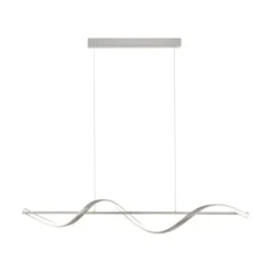 Paul Neuhaus LED Pendelleuchte Q-SWING silber Smart Home dimmbar FB