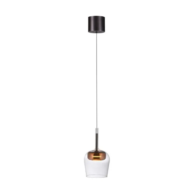 Paul Neuhaus LED Pendelleuchte Q-KON 1-flammig kupfer Smart Home App