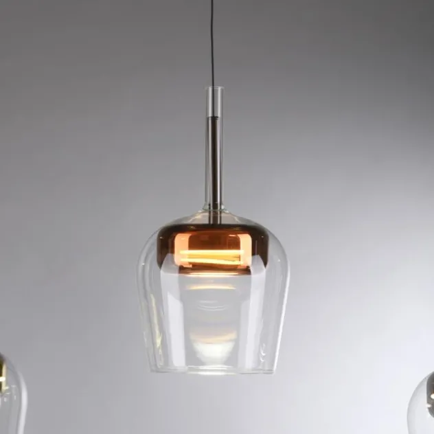 Paul Neuhaus LED Pendelleuchte Q-KON 1-flammig kupfer Smart Home App