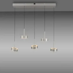 Paul Neuhaus LED Pendelleuchte Q-ROTATE 5flammig höhenverstellbar Smarthome