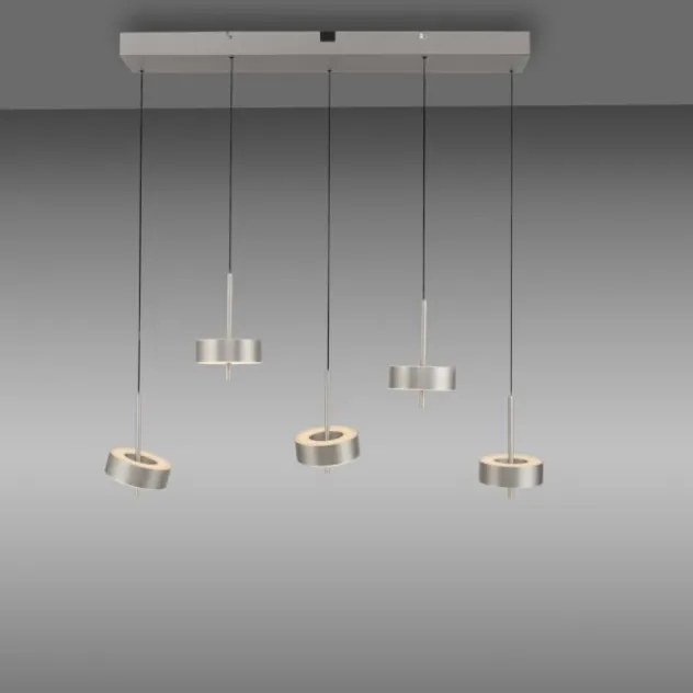 Paul Neuhaus LED Pendelleuchte Q-ROTATE 5flammig höhenverstellbar Smarthome