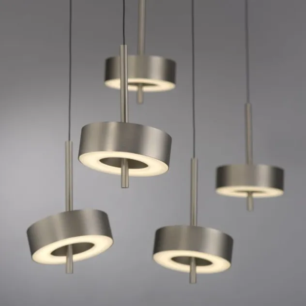 Paul Neuhaus LED Pendelleuchte Q-ROTATE 5flammig höhenverstellbar Smarthome