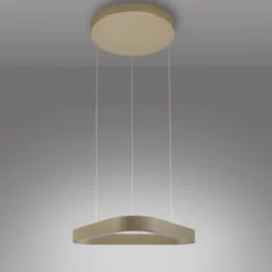 Paul Neuhaus LED Pendelleuchte Q-STRETTO, bronce,
