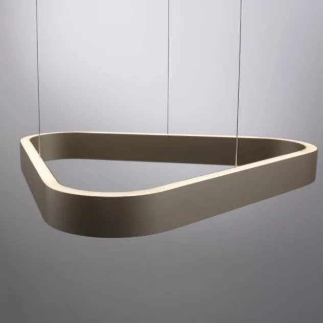 Paul Neuhaus LED Pendelleuchte Q-STRETTO, bronce,